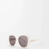 Fantasy Slim sunglasses White/Ivory Fantasy Slim sunglasses White/Ivory