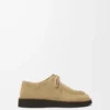 Faro lace-up in suede calfskin Sahara