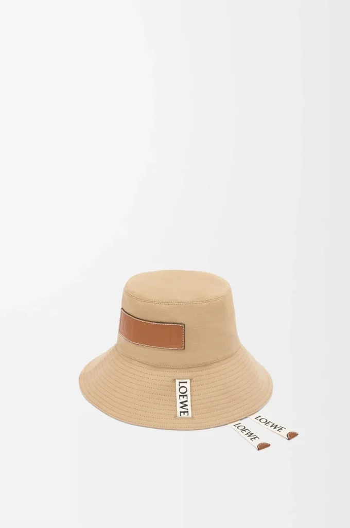 Fisherman hat in canvas Sand Fisherman hat in canvas Sand