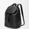 Flamenco backpack in shiny supple calfskin Black