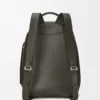 Flamenco backpack in shiny supple calfskin Dark Grey