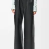 Flamenco trousers in nappa lambskin Black Flamenco trousers in nappa lambskin Black