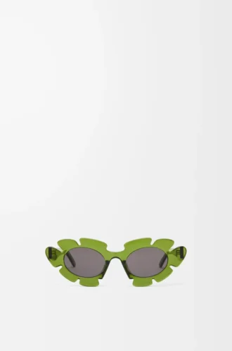 Flower sunglasses Cactus Green