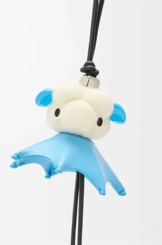 Fluffy Puzz charm Black/White