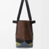 Fold Shopper in raffia Brown/Multicolor Fold Shopper in raffia Brown/Multicolor