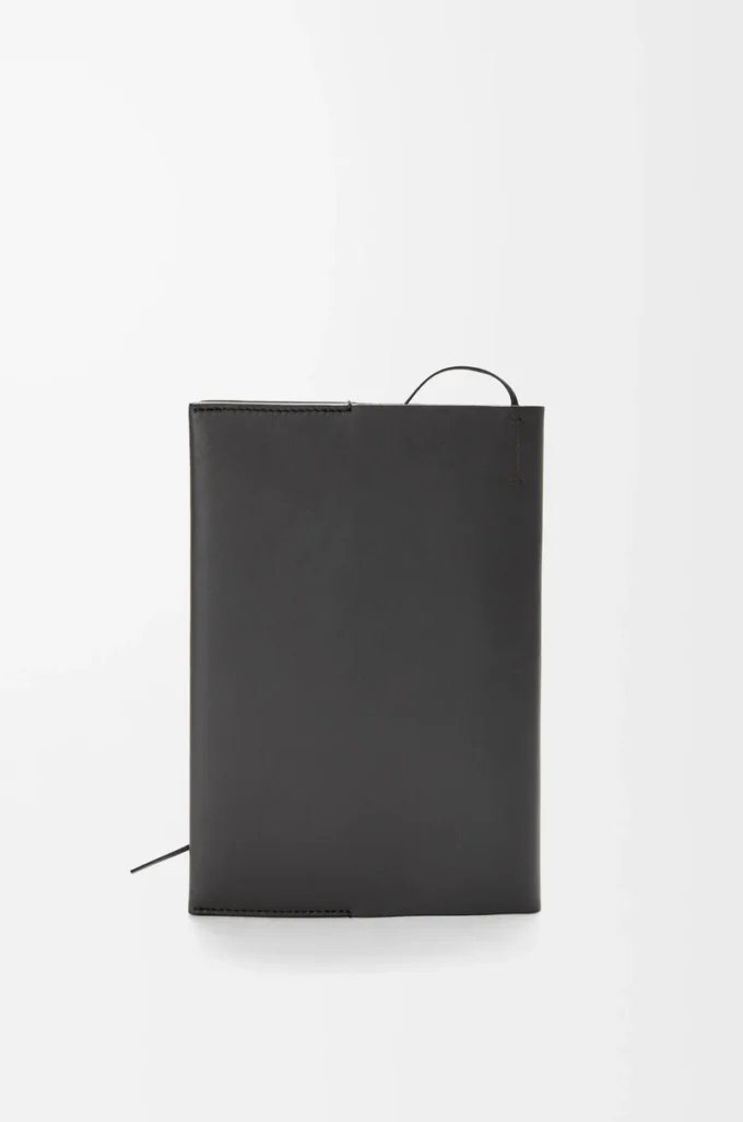 Futurist Cat notebook in calfskin Black/Multicolor Futurist Cat notebook in calfskin Black/Multicolor