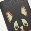Futurist Cat notebook in calfskin Black/Multicolor Futurist Cat notebook in calfskin Black/Multicolor