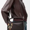 Futurist Cat small Puzzle bag in classic calfskin Dark Taupe