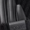 Gloves in cashmere and nappa lambskin Black