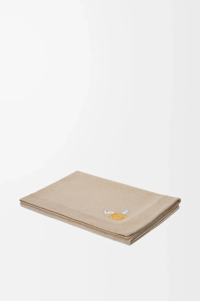 Hamster blanket in cashmere Beige