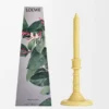 Honeysuckle wax candleholder Yellow