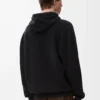 Hoodie in wool Black