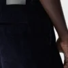 Hybrid trousers in cotton and wool Dark Navy Blue/Navy