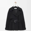 Jacket in cotton Black Jacket in cotton Black