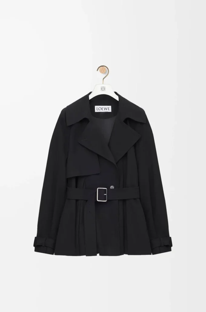 Jacket in cotton Black Jacket in cotton Black