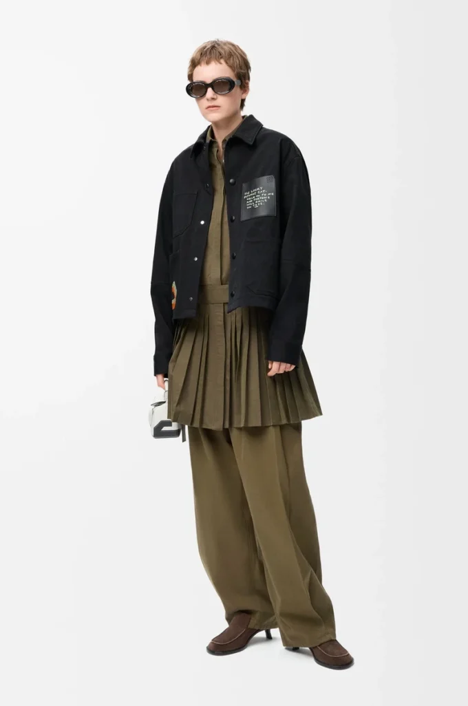 Jacket in cotton Black Jacket in cotton Black