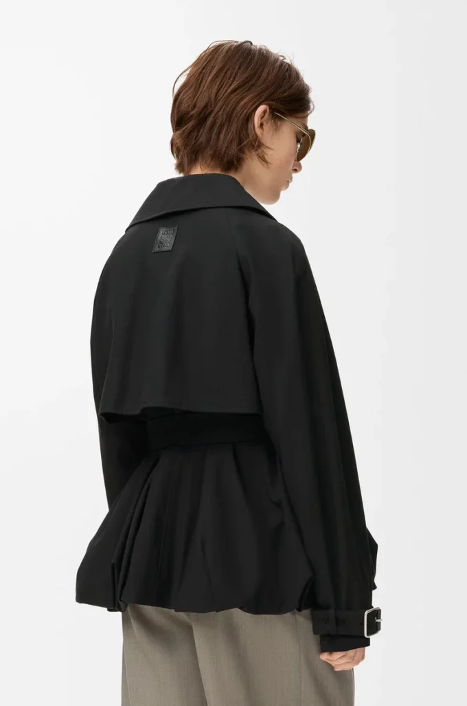Jacket in cotton Black Jacket in cotton Black