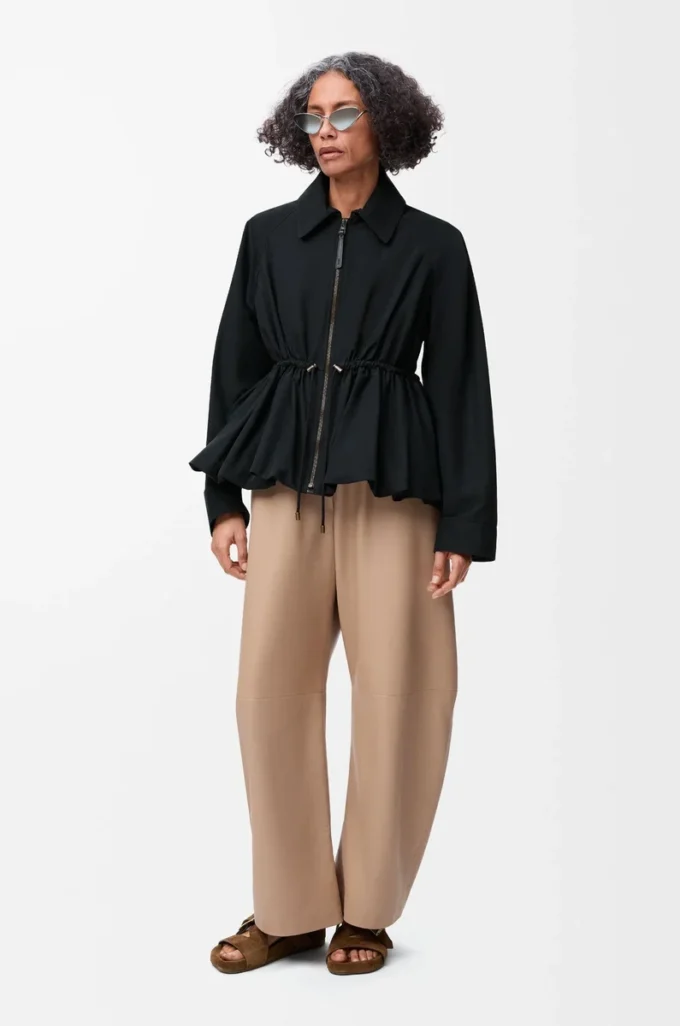 Jacket in cotton blend Black Jacket in cotton blend Black