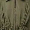 Jacket in cotton blend Khaki Green Jacket in cotton blend Khaki Green