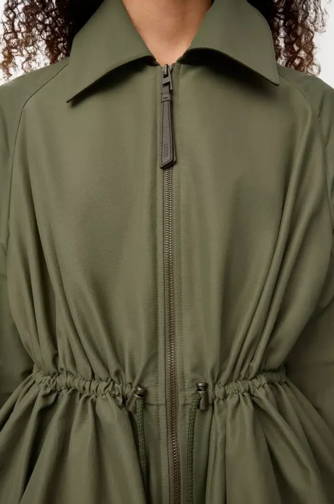 Jacket in cotton blend Khaki Green Jacket in cotton blend Khaki Green