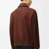 Jacket in cotton Brown/Dark Brown