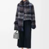 Jacket in mohair and wool blend Blue/Multicolor Jacket in mohair and wool blend Blue/Multicolor