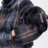 Jacket in mohair and wool blend Blue/Multicolor Jacket in mohair and wool blend Blue/Multicolor