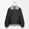 Jacket in nappa buffalo skin Black Jacket in nappa buffalo skin Black