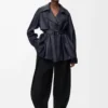 Jacket in nappa lambskin Navy Blue Jacket in nappa lambskin Navy Blue
