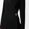 Jacket in stretch viscose blend Black Jacket in stretch viscose blend Black