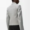 Jacket in wool Grey