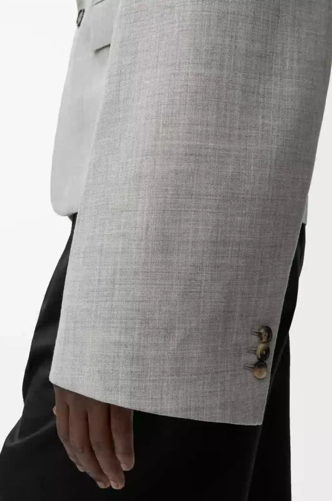 Jacket in wool Grey