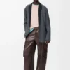 Jacket in wool Grey Melange