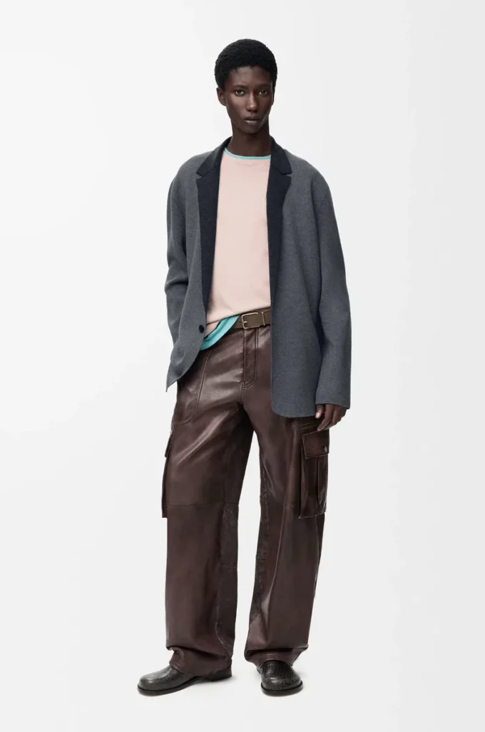 Jacket in wool Grey Melange