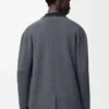 Jacket in wool Grey Melange