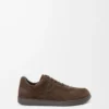 Jambo sneaker in suede calfskin Dark Brown