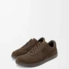 Jambo sneaker in suede calfskin Dark Brown