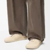 Jambo sneaker in suede calfskin Oat Milk