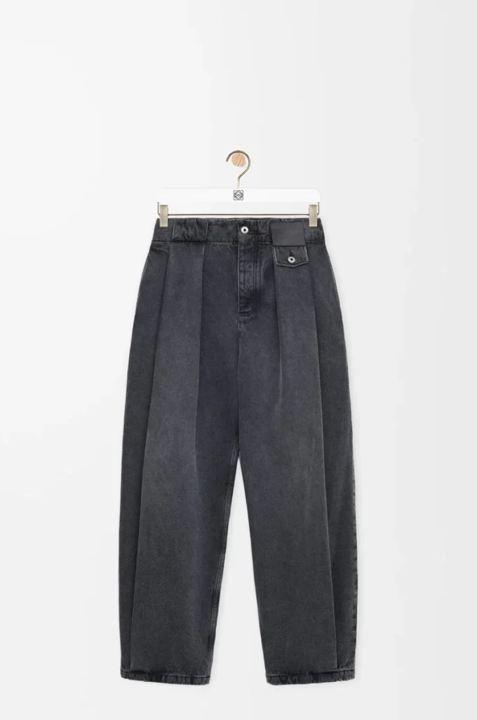 Jeans in denim Black