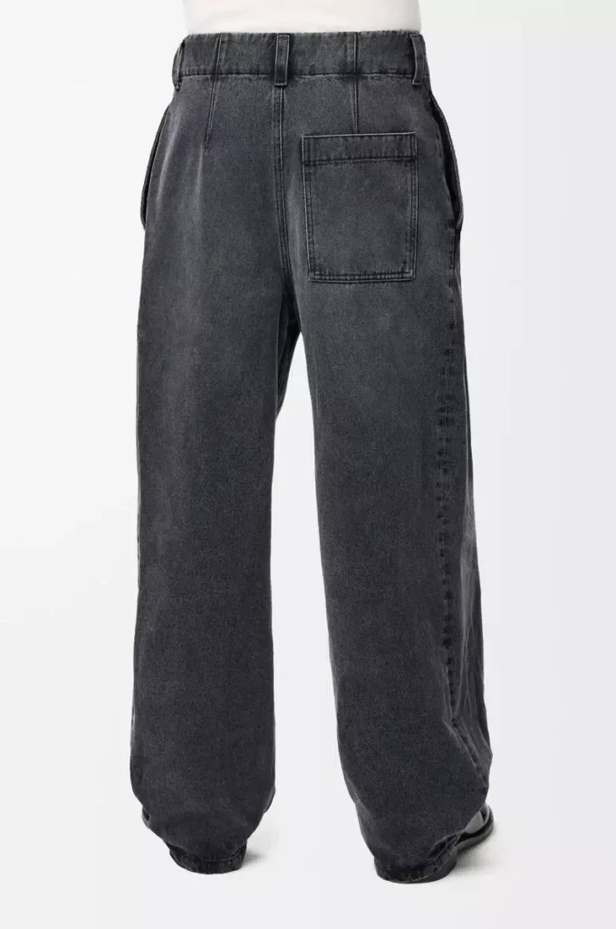 Jeans in denim Black