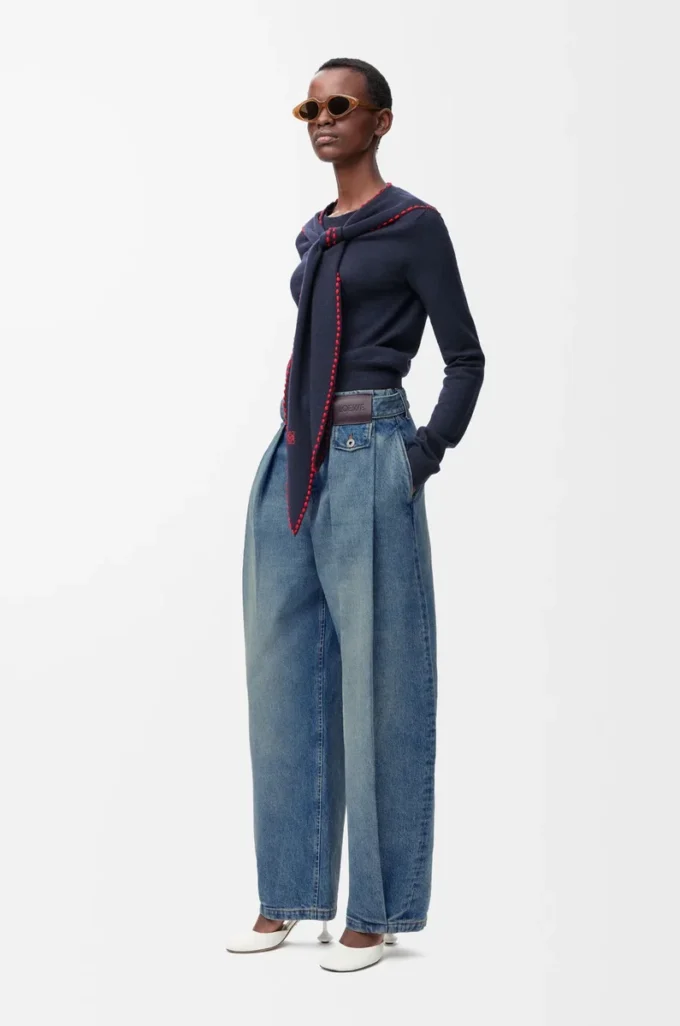 Jeans in denim Washed Denim Jeans in denim Washed Denim