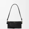 Joya pouch in nappa calfskin Black