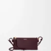 Joya pouch in nappa calfskin Dark Burgundy