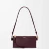 Joya pouch in nappa calfskin Dark Burgundy