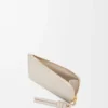 Knot coin cardholder in shiny nappa calfskin Light Oat Knot coin cardholder in shiny nappa calfskin Light Oat