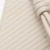 Knot coin cardholder in shiny nappa calfskin Light Oat Knot coin cardholder in shiny nappa calfskin Light Oat