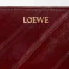 Knot compact wallet in eel Dark Burgundy Knot compact wallet in eel Dark Burgundy