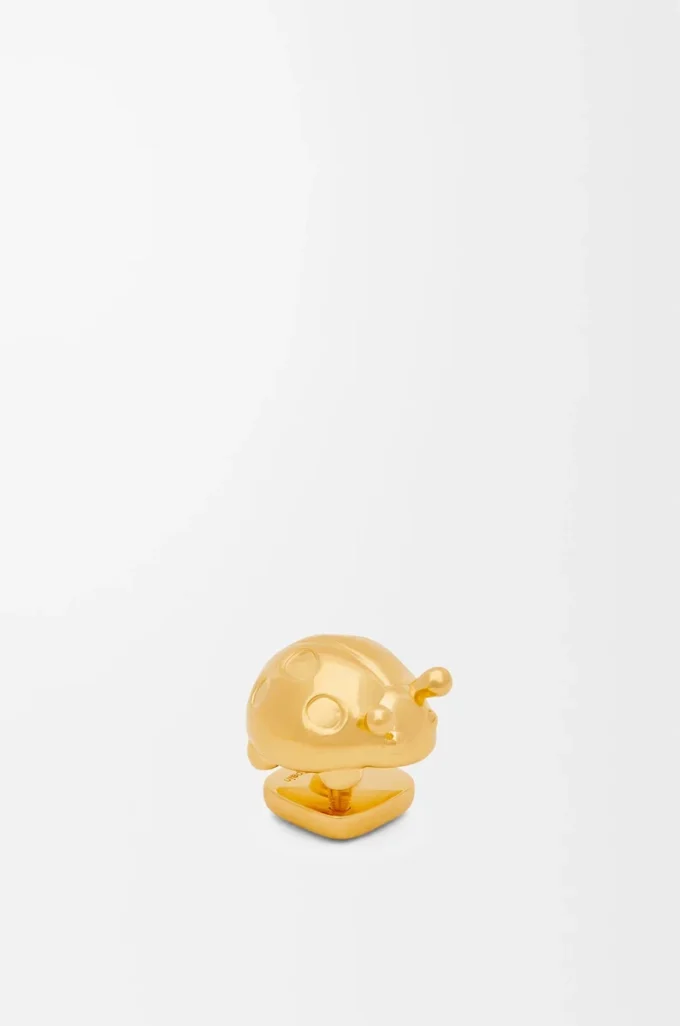 Ladybug pin in brass Gold Ladybug pin in brass Gold