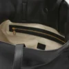 Large Flamenco clutch in nappa calfskin Black