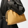 Large Flamenco purse in mellow nappa lambskin Sahara